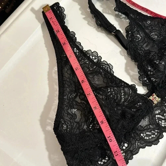 Savage X Fenty Romantic Corded Lace Front-Closure Bralette size S - Picture 11 of 11